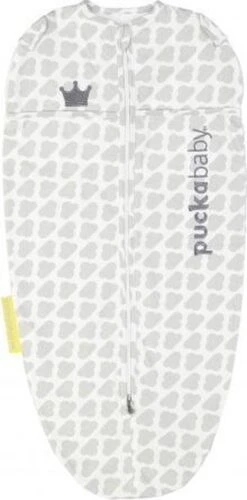 Puckababy Inbakerslaapzak Original Mini 3-6 Maanden - Sheep Clouds -Bekend Babyproducten Winkel 593x1200 7