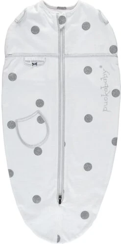 Puckababy Inbakerslaapzak Original Mini - 3-6 Maanden - White Dotty
