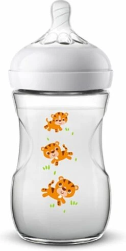 Philips Avent Natural Babyfles - SCF070/20 Babyfles (1m+) Voor Langzame Toevoer - 1x -Bekend Babyproducten Winkel 604x1200 1