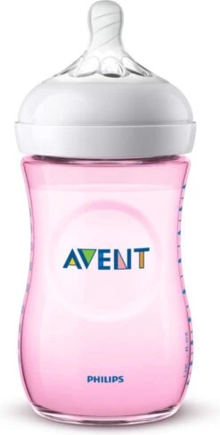 Philips Avent Natural Babyfles - SCF034/27 Babyfles (1m+) Voor Langzame Toevoer - 2x -Bekend Babyproducten Winkel 609x1200 2