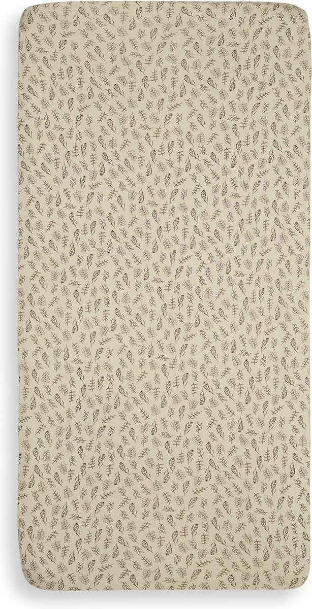 Jollein Baby Hoeslaken Ledikant Jersey 60x120cm - Meadow - Chestnut 7 Jollein Baby Hoeslaken Ledikant Jersey 60x120cm - Meadow - Chestnut - Afbeelding 5