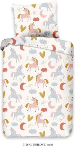 Good Morning Unilove Mini - Dekbedovertrek - Junior - 120x150 Cm - Multi Kleur 16 Good Morning Unilove Mini - Dekbedovertrek - Junior - 120x150 Cm - Multi Kleur -Bekend Babyproducten Winkel 617x1200 5