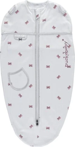 Puckababy Inbakerslaapzak Original Mini 3-6m - White Bowy