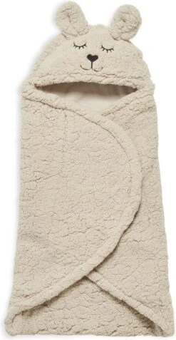 Jollein Wikkeldeken Bunny 100x105cm - Nougat 31 Jollein Wikkeldeken Bunny 100x105cm - Nougat -Bekend Babyproducten Winkel 621x1200 6