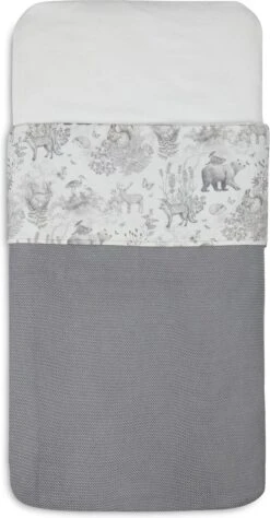 Jollein Baby Laken Ledikant 120x150cm Pimpelmees - Forest Animals -Bekend Babyproducten Winkel 625x1200 3
