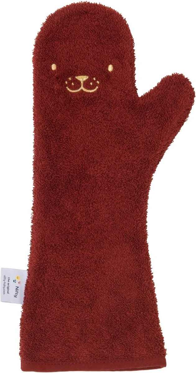 Invented 4 Kids - Douche Washandje - Washandjes - Rode Zeehond 3 Invented 4 Kids - Douche Washandje - Washandjes - Rode Zeehond