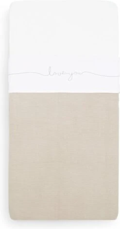 Jollein Baby Laken Ledikant 120x150cm Love You - Grey -Bekend Babyproducten Winkel 630x1200 3