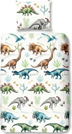 Good Morning Kids Dekbedovertrek Dino-Ledikant (100 X 135 Cm) -Bekend Babyproducten Winkel 648x1200 7