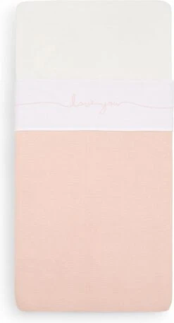 Jollein Baby Laken Ledikant 120x150cm Love You - Pale Pink 17 Jollein Baby Laken Ledikant 120x150cm Love You - Pale Pink -Bekend Babyproducten Winkel 649x1200 3
