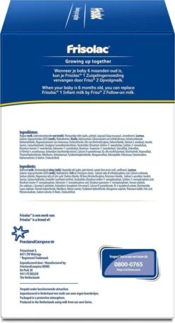 Frisolac 1 - Babyvoeding - 0 Tot 6 Maanden - 700g - Doos -Bekend Babyproducten Winkel 653x1200 1