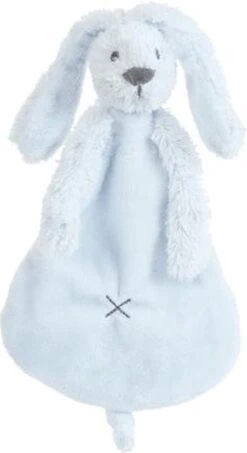 Happy Horse Konijn Richie Knuffeldoekje - Blauw - Baby Cadeau -Bekend Babyproducten Winkel 655x1200