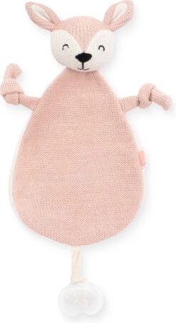 Jollein Knuffeldoekje Deer - Pale Pink -Bekend Babyproducten Winkel 655x1200 3