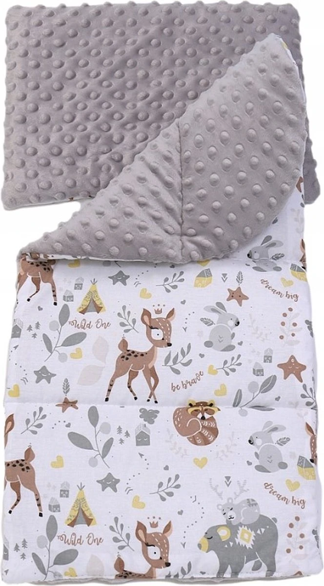 Babynestje Set Pasgeborenen - Knuffelnest Baby Nestje Bed Set 7-delig - Baby Cocon- Herten Vrienden- ÖKO-TEX Normen 6 Babynestje Set Pasgeborenen - Knuffelnest Baby Nestje Bed Set 7-delig - Baby Cocon- Herten Vrienden- ÖKO-TEX Normen - Afbeelding 4