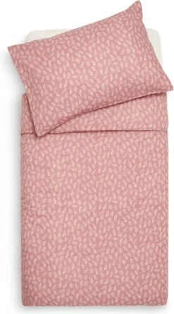 Jollein Baby Dekbedovertrek Met Sloop Meadow 100x135/140cm - Rosewood -Bekend Babyproducten Winkel 666x1200 1