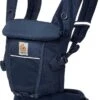 Ergobaby Draagzak Adapt - Soft Flex Mesh - Midnight Blue 2 Ergobaby Draagzak Adapt - Soft Flex Mesh - Midnight Blue -Bekend Babyproducten Winkel 679x1200 2