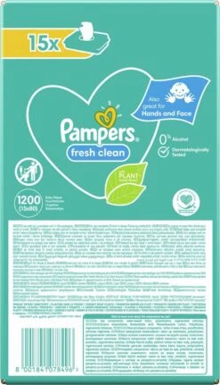 Pampers® Pampers Fresh Clean Billendoekjes - 1200 Doekjes 33 Pampers® Pampers Fresh Clean Billendoekjes - 1200 Doekjes -Bekend Babyproducten Winkel 688x1200 2