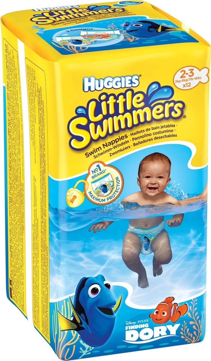 Huggies® Little Swimmers® 2-3 10 Stuks 7 Huggies® Little Swimmers® 2-3 10 Stuks - Afbeelding 5