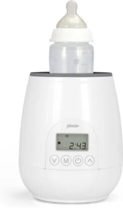Alecto BW-700 - Snelle Digitale Flessenwarmer 500W Voor Opwarmen, Steriliseren En Ontdooien - Inclusief Stoomkap - Bediening Via Display - Wit 34 Alecto BW-700 - Snelle Digitale Flessenwarmer 500W Voor Opwarmen, Steriliseren En Ontdooien - Inclusief Stoomkap - Bediening Via Display - Wit -Bekend Babyproducten Winkel 708x1200