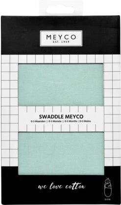 Meyco Uni Swaddlemeyco Inbakerdoek - Forest Green - 4-6 Maanden -Bekend Babyproducten Winkel 711x1200 5