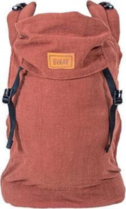 ByKay - Draagzak - Click Carrier Classic - Linnen Rusty Brown -Bekend Babyproducten Winkel 726x1200 5