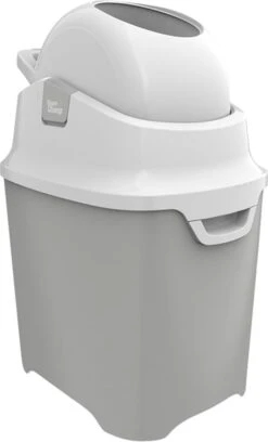 DiaperChamp ONE - Soft Silver - Standaard Luieremmer 41 DiaperChamp ONE - Soft Silver - Standaard Luieremmer -Bekend Babyproducten Winkel 727x1200 2