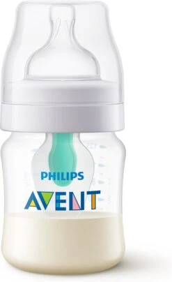 Philips Avent Anti-colic SCF810/24 - Babyfles (125 Ml) Antikrampjes Met AirFree Ventiel - 2 Stuks -Bekend Babyproducten Winkel 733x1200