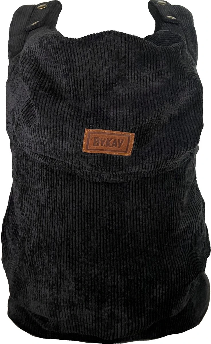 ByKay - Draagzak - Click Carrier Classic - Ribbed Velvet Smoky Black 7 ByKay - Draagzak - Click Carrier Classic - Ribbed Velvet Smoky Black - Afbeelding 5