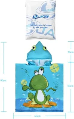 JAXY Badcape Baby - Badcape - Baby Badjas - Omslagdoek - Omslagdoek - Baby Handdoek Met Capuchon - Strandhanddoek - Badponcho - Poncho Handdoek - Microfiber - 60x90cm - Kikker 7 JAXY Badcape Baby - Badcape - Baby Badjas - Omslagdoek - Omslagdoek - Baby Handdoek Met Capuchon - Strandhanddoek - Badponcho - Poncho Handdoek - Microfiber - 60x90cm - Kikker -Bekend Babyproducten Winkel 751x1200 8