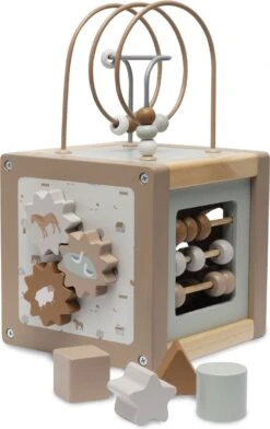 Jollein Houten Activiteitenkubus 15x15x15cm - Farm -Bekend Babyproducten Winkel 757x1200 3
