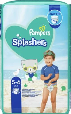 Pampers® Pampers Splashers Wegwerpbare Zwemluiers - Maat 5-6 (14+ Kg) - 30 Stuks - Voordeelverpakking -Bekend Babyproducten Winkel 757x1200 5