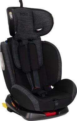Autostoel Novi Baby® Goliath Go 0-1-2-3 Isofix Rotation Black/Grey -Bekend Babyproducten Winkel 760x1200
