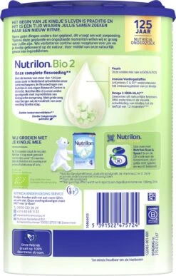Nutrilon Bio 2 - Opvolgmelk 6-12 Maanden - 800 Gram - IE-ORG-02 -Bekend Babyproducten Winkel 766x1200 1