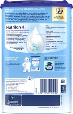 Nutrilon 4 Vanille Dreumesmelk – Flesvoeding Vanaf 1 Jaar – 800g -Bekend Babyproducten Winkel 767x1200 1