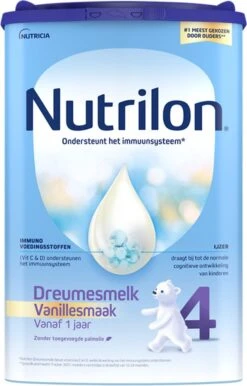 Nutrilon 4 Vanille Dreumesmelk – Flesvoeding Vanaf 1 Jaar – 800g -Bekend Babyproducten Winkel 767x1200