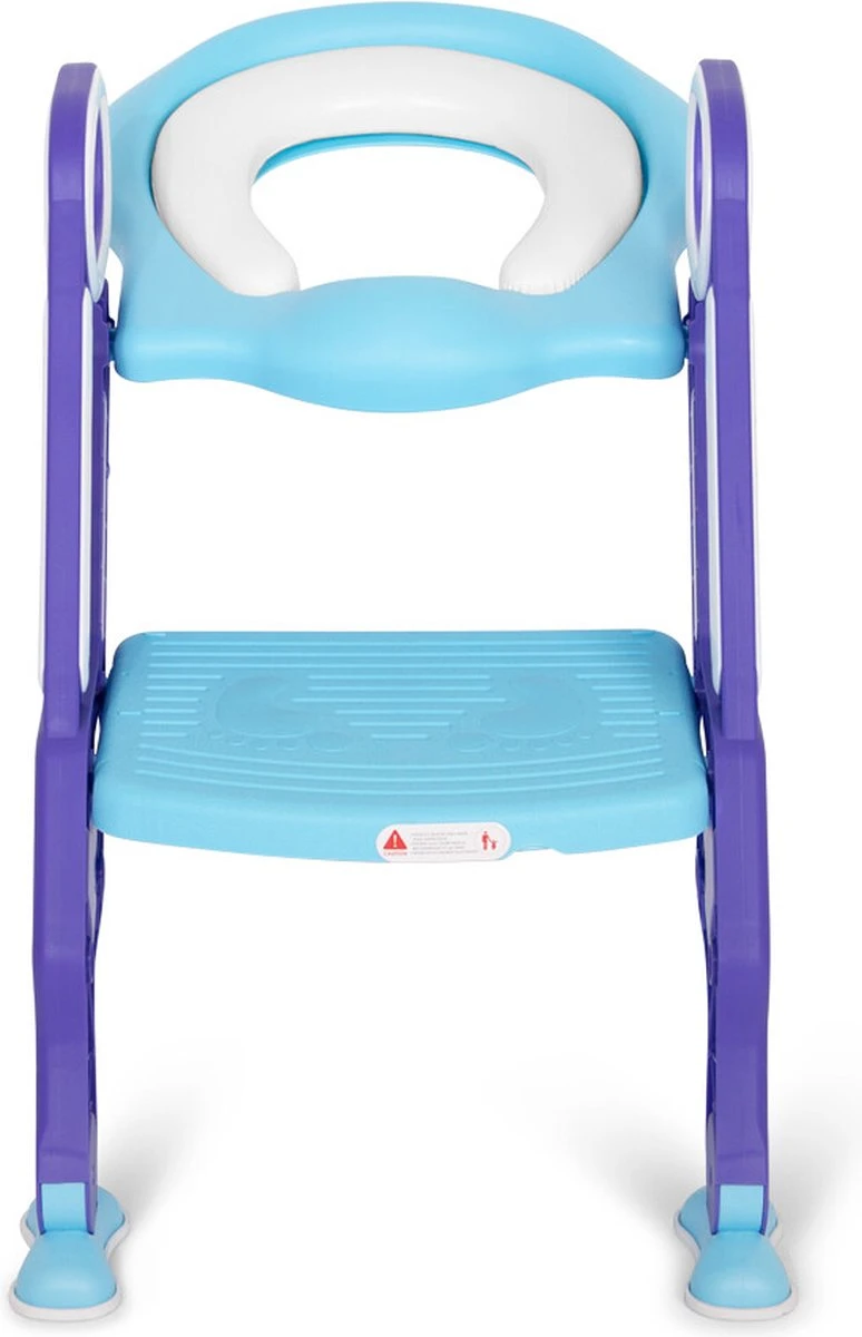 Baninni Toilettrainer Met Trapje Trappola Blauw 3 Baninni Toilettrainer Met Trapje Trappola Blauw