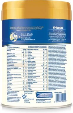 Frisolac 1 - Babyvoeding - 0 Tot 6 Maanden - 800g - Blik -Bekend Babyproducten Winkel 775x1200 2