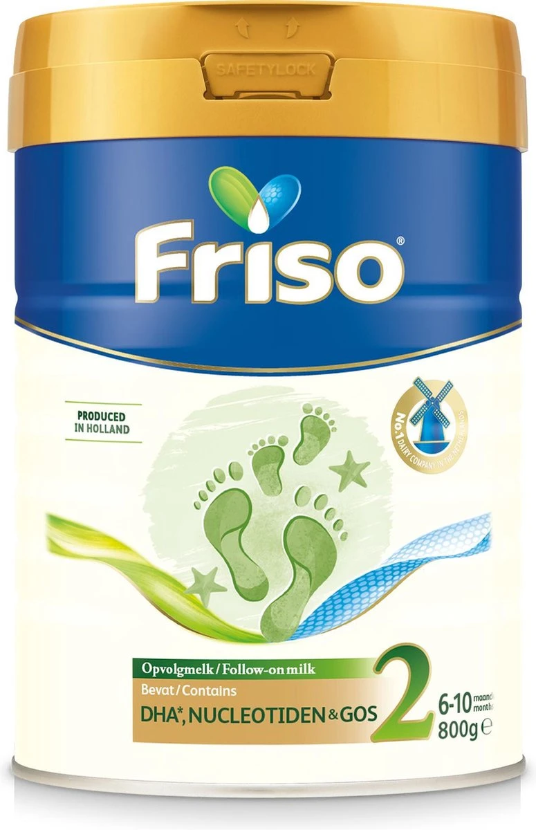 Friso 2 Babyvoeding - Opvolgmelk - 6 Tot 10 Maanden - 800g - Blik 3 Friso 2 Babyvoeding - Opvolgmelk - 6 Tot 10 Maanden - 800g - Blik