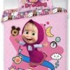 Masha En De Beer Baby Dekbedovertrek Little Masha - 100 X 135 Cm - Katoen -Bekend Babyproducten Winkel 776x1200 2