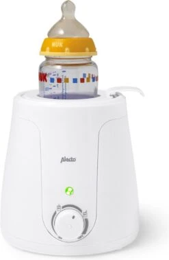 Alecto BW-70 - Flessenwarmer Geschikt Voor Ieder Flesje En Potje - Snel En Gemakkelijk In Gebruik - Wit -Bekend Babyproducten Winkel 783x1200