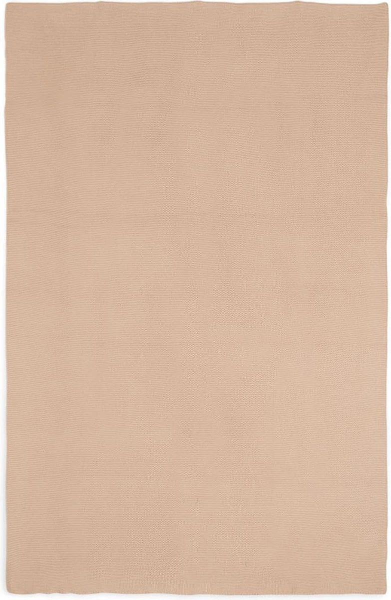 Jollein Baby Deken Ledikant Basic Knit 100x150cm - Pale Pink 5 Jollein Baby Deken Ledikant Basic Knit 100x150cm - Pale Pink - Afbeelding 3