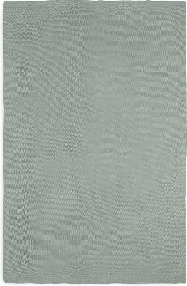 Jollein Baby Deken Ledikant 100x150cm Basic Knit - Forest Green 6 Jollein Baby Deken Ledikant 100x150cm Basic Knit - Forest Green - Afbeelding 4