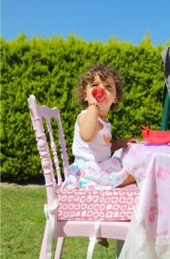 Stoelverhoger Babyjem Booster EasyClean Square Pink -Bekend Babyproducten Winkel 790x1200 1