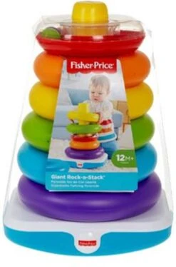 Fisher Price Fisher-Price Stapelringen - Grote Kleurenringpiramide -Bekend Babyproducten Winkel 793x1200 1