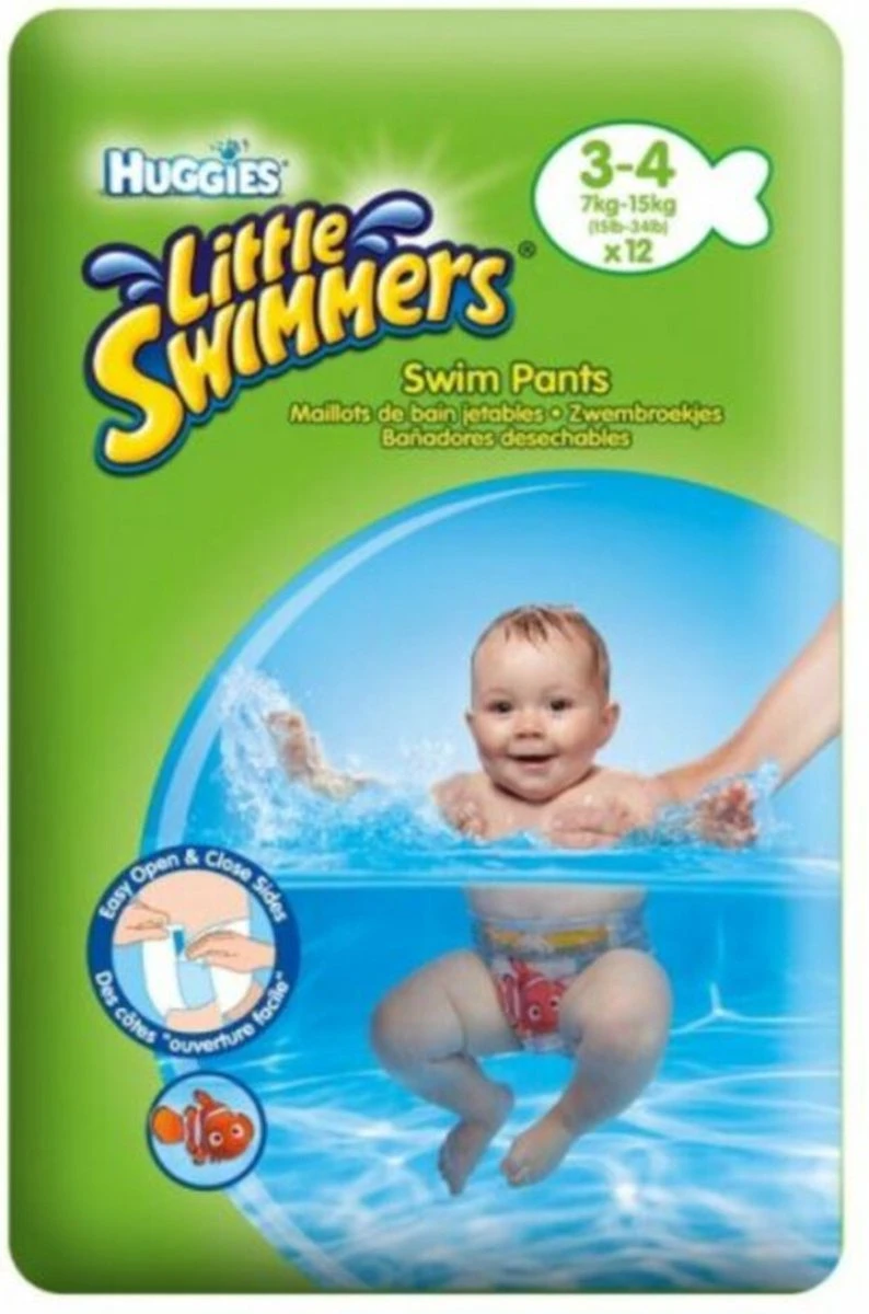 Huggies® Little Swimmers® 3-4 10 Stuks 8 Huggies® Little Swimmers® 3-4 10 Stuks - Afbeelding 6
