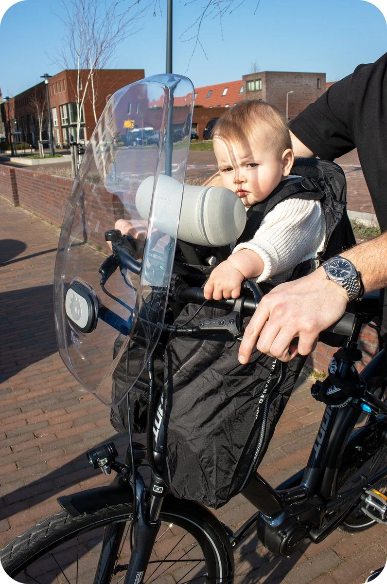 Deryan Bike-a-way Fietsstoeltje Voor - Fiets Regenhoes - Warme Jas En Windbreaker + Regenponcho - Bobike & Yepp 14 Deryan Bike-a-way Fietsstoeltje Voor - Fiets Regenhoes - Warme Jas En Windbreaker + Regenponcho - Bobike & Yepp - Afbeelding 12