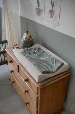 Koeka Omslagdoek Baby Wafel Antwerp - Groen -Bekend Babyproducten Winkel 799x1200 103