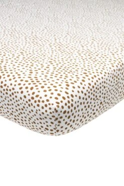 Meyco Cheetah Hoeslaken Ledikant - Camel - 60x120cm