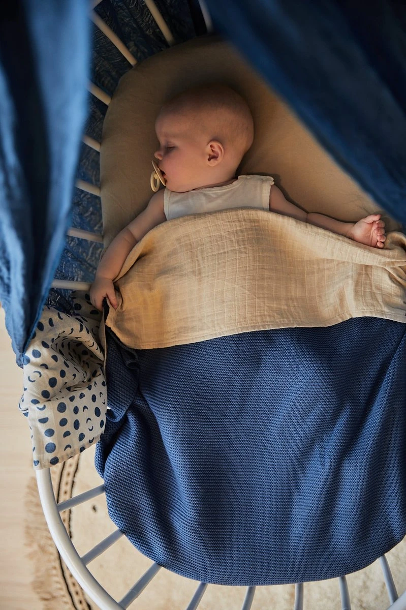 Jollein Baby Deken Ledikant Basic Knit 100x150cm - Pale Pink 21 Jollein Baby Deken Ledikant Basic Knit 100x150cm - Pale Pink - Afbeelding 19