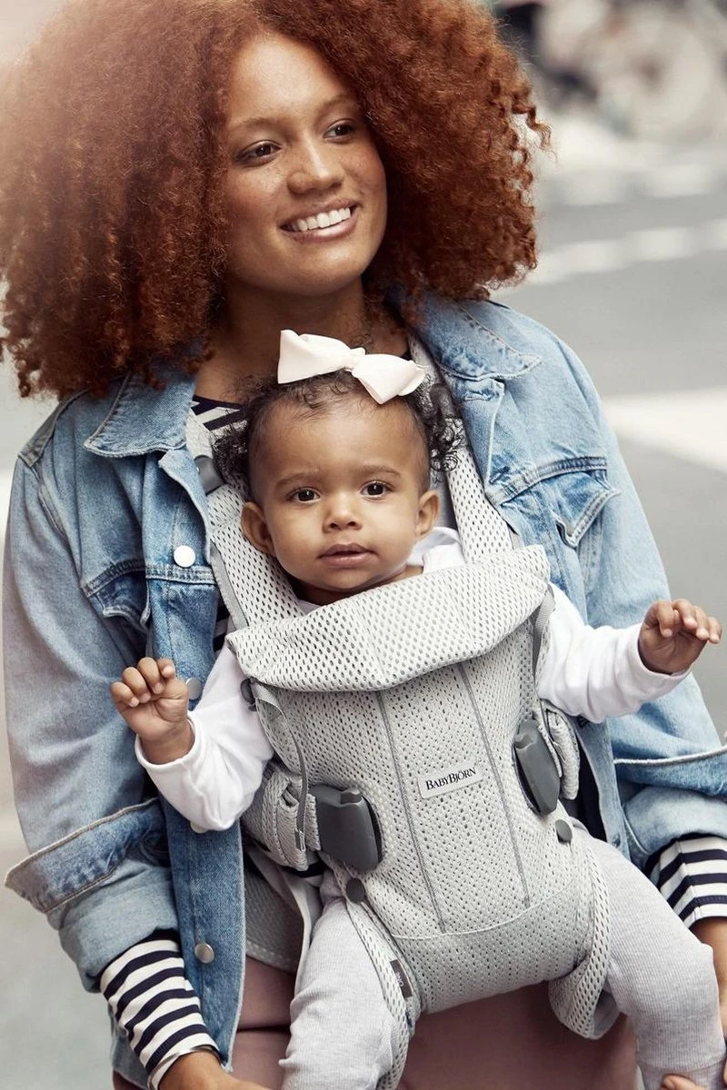 BabyBjörn Draagzak One Air - 3D Mesh - Zilver 15 BabyBjörn Draagzak One Air - 3D Mesh - Zilver - Afbeelding 13