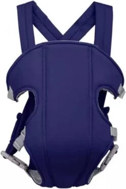 Baby Draagzak Blauw - Baby Carrier – Baby Drager Max. 15 Kg - 2 Tot 18 Maanden - Ergonomisch - Baby Draagdoek - Heupdrager - Steundrager Baby